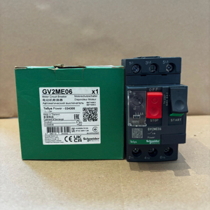 Disyuntor de motor magnético térmico GV2ME06 certificado por UL Schneider TeSys 1 - 1.6A protección de motor trifásico GV2 ME06 400/415 V - Product Image 1