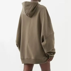 Sweat-shirt à capuche pour femme en gros, tissu de haute qualité 460 GSM, sweat-shirt à capuche lourd de grande taille, approvisionnement OEM ODM - Product Image 3