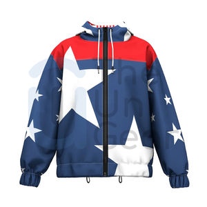 Chaqueta cortavientos de nailon para todas las estaciones de alta calidad, nueva moda, sudadera con cremallera, precio al por mayor, chaquetas para hombre, chaquetas para mujer - Product Image 2