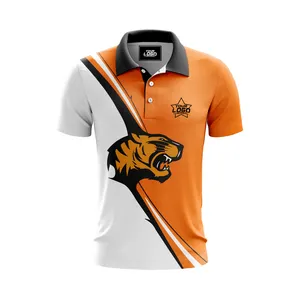 Wholesale 100% Polyester Sports Clothing, Custom Design Printing Men Shirt Full Sublimation Polo T-Shirt