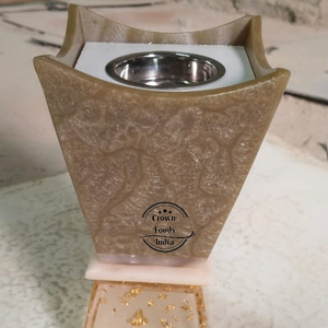 Quemador de incienso de larga duración ecológico de resina de madera religiosa, soporte de madera árabe Bakhoor hecho a mano de alta calidad, incienso indio - Product Image 1