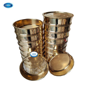 غربال اختبار من النحاس OBRK لفحص التربة والإسمنت والركام والرمل - Product Image 2