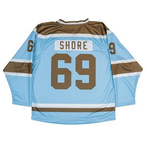 Camisetas de Hockey sobre Hielo al por Mayor, Uniformes de Equipo Lisos, Camisetas de Entrenamiento de Poliéster de Secado Rápido, Transpirables, Antibacterianas, Sublimación Frontal - Product Image 2