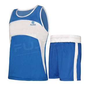 Uniforme de Boxeo para Hombre de Alta Calidad en Color Personalizado, Cómodo y Duradero, de Poliéster/Nailon, con Opción de Logotipo Personalizado - Product Image 4
