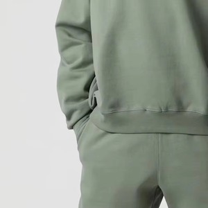 Sudadera de Forro Polar Grueso para Hombre, Personalizada al por Mayor, Marca Privada OEM, Manga Larga, Cuello Redondo, Fabricante - Product Image 4