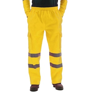 Pantalon de sécurité à rayures réfléchissantes, pantalon de travail, sécurité sur la route, pantalon de jogging professionnel, hi vis - Product Image 1
