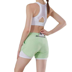 Shorts en coton de haute qualité pour femmes dernière conception impression de logo personnalisé fermeture à la taille élastique Style décontracté respirant Shorts chauds - Product Image 5