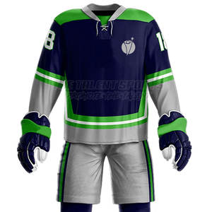 Uniforme de Hockey sobre Hielo Duradero para Hombre con Tela Suave al Tacto y Acabado de Larga Duración, Uniforme de Hockey sobre Hielo de Estilo Moderno - Product Image 5