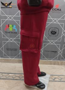 ชุดวอร์มผ้าคอตตอนสำหรับผู้ชายชุดวอร์มผ้าฝ้าย100% ชุดวิ่งแบบสั่งทำฉลากส่วนตัวชุดวิ่งจ๊อกกิ้งชุดวอร์มสำหรับผู้ชาย - Product Image 6