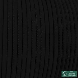 Cordón de corcho redondo negro superior - Product Image 3