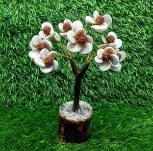 Gomti Chakra Rudraksha Gemstone Figurine Arbre 54 Perles Feng Shui Vastu Healing Crystal Tree For Love Positive Energy For India - Product Image 6