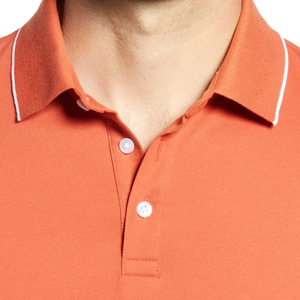 Polos de alta calidad para hombre, ropa de calle, polos con cuello vuelto, disponibles, camiseta Polo de algodón 100% para hombre - Product Image 3