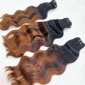 Trame de cheveux humains vietnamiens cheveux bruts ondulés meilleure qualité avec prix de gros extensions de cheveux - Product Image 3