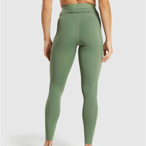Leggings pour femmes de grande taille en coton/fibre de bambou de haute qualité de qualité supérieure pour salle de sport et vêtements de fitness - Product Image 6
