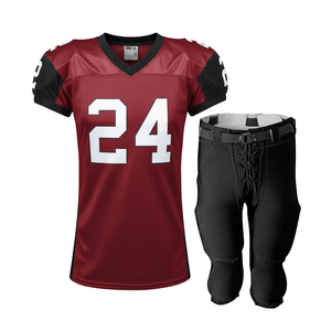 Maillot de football américain pour hommes adultes en gros, uniforme de match, jersey en polyester respirant 250GSM, vêtements de sport pour la performance en ligue - Product Image 4