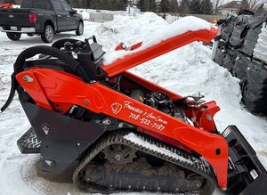 Original Kubota SCL1000 Mini Skid Steer Loader Attachments <b>Stand</b>-On Compact Design Components-Motor <b>Engine</b> Gearbox Fully - Product Image 6