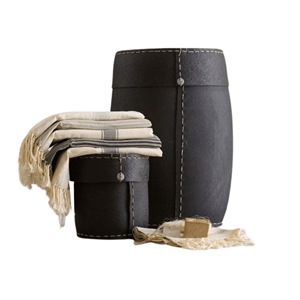 Eco-Friendly Classic Recycled Rubber <b>Basket</b> for Storage Wholesaler Model Woodchip Recycle Planter Pot for <b>Laundry</b> Garden Use - Product Image 1