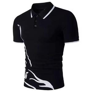 Polos de algodón Premium para hombre, nueva tendencia a la moda, polos de tela de punto personalizados de talla grande, polos para hombre - Product Image 4