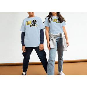 เสื้อยืดผ้าฝ้าย100% คลาสสิก Youth-conic เสื้อระบายอากาศได้ดีสวมใส่สบายๆผ้าซาตินสีพื้นเสื้อถัก180กรัมสั้น - Product Image 4