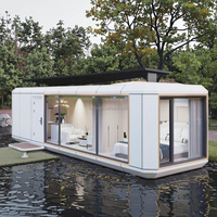 Casa Prefabricada Modular de Estilo Simple, Tipo Cabaña Apple, de Rápida Construcción, para Jardín de Flores, en Venta