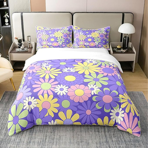 Ensemble de literie en coton doux de qualité supérieure impression personnalisée chambre de luxe décoration de la maison approvisionnement OEM - Product Image 5