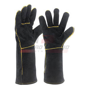 Guantes de soldadura de cuero de Punto ligero de alta calidad MOQ bajo al por mayor para actividades al aire libre de invierno - Product Image 4