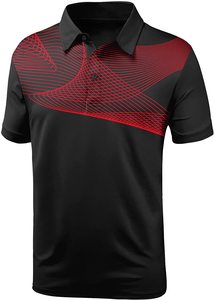 Polo de golf personalizado de alta calidad para hombre, camiseta polo deportiva informal con estampado personalizado de poliéster - Product Image 5