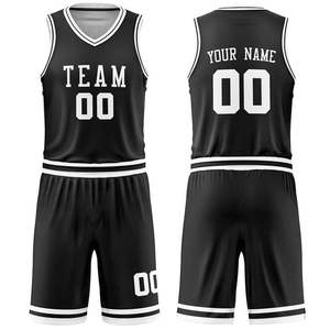 Uniformes de basket-ball pour hommes et garçons Maillot de basket-ball de haute qualité Broderie Sublimation Sportswear Service OEM - Product Image 3