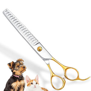 Tijeras gruesas personalizables convenientes de acero inoxidable de alta calidad, tijeras profesionales para el cuidado de mascotas para perros - Product Image 5