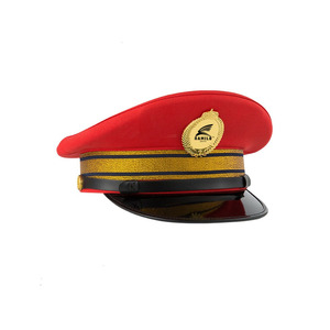 New Arrival Peak Cap Classic Sport Marching Band <b>Hat</b> with Embroidery and Piping Casual Scene Applicable Low Price <b>Hats</b> - Product Image 2