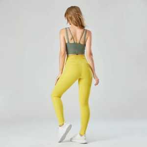 Ropa deportiva informal para mujer, conjuntos de Yoga, cintura elástica, ropa deportiva para entrenamiento y ejercicio en el gimnasio - Product Image 3