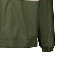 Les vestes de pluie confortables d'hommes d'ajustement de longue douille/poche avant conçoivent la veste en fonction du client de pluie pour les hommes - Product Image 5