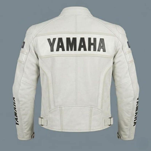 เสื้อแจ็คเก็ตมอเตอร์ไซค์หนังวัวแท้สำหรับผู้ชาย รุ่น Ramaha พร้อมอุปกรณ์ป้องกันระดับ CE ระดับ 2 และ Hump - Product Image 2