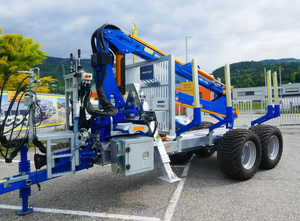 รถพ่วงบรรทุกไม้ Binderbergerrr RW 12 + BK 6-8500 รุ่นใหม่ปี 2025 พร้อมจำหน่ายทุกคุณภาพ - Product Image 5