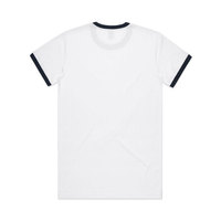 Design d'impression élégant 100 t-shirts en coton peigné filé à l'anneau marque de sonnerie hommes flèche t-shirts en gros