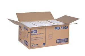 Toallas de Papel Multidobladas Tork Advanced, Blancas, 1 Capa, 250 Toallas/Paquete, 16 Paquetes/Caja (MB540A) - Product Image 4