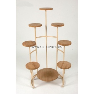 Juego de 2 soportes Harlow de Metal de Color dorado, diseño atractivo, la mejor calidad superior, tamaños grandes, soporte Harlow decorativo clásico para jardín - Product Image 6