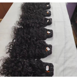 Extensiones de cabello humano virgen Remy indio rizado de moda precios al por mayor de India - Product Image 2