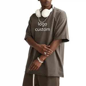 100% Cotton Custom Private Logo Fitness Gym Wear Sports Apparel Solid <b>Mens</b> T-<b>Shirt</b> Anti-Pilling Short Sleeve Regular Fit - Product Image 4