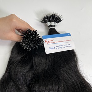 Compre ahora cabello humano vietnamita con anillo nano metálico, liso natural, precio al por mayor, listo para enviar - Product Image 2