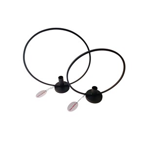 Bougeoir en métal à cercle rond le plus demandé pour bougies coniques et chauffe-plat Support décoratif de Noël - Product Image 3