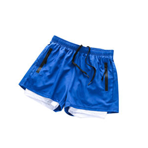 Custom Logo Men's Gym <b>Shorts</b> 2-in-1 Summer Breathable Lining Sports Wear Vintage Style Hot <b>Shorts</b> with <b>Elastic</b> <b>Waist</b> <b>Plus</b> <b>Size</b> - Product Image 2
