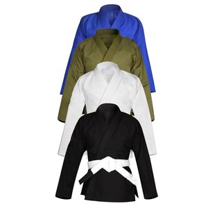 Equipo de entrenamiento de Judo para adultos construido con una cómoda mezcla de algodón y fuerza mejorada gracias al corte automatizado de precisión - Product Image 6