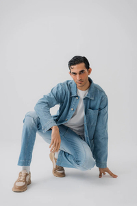 2025 hommes coton Denim vestes vêtements décontractés vestes et manteaux grande taille personnalisé veste de haute qualité pour hommes OEM entretenu - Product Image 2