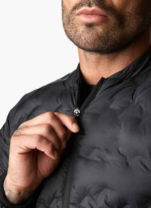 Chaqueta Acolchada con Cuello Alto para Hombre, Nueva Marca 2024, Logotipo Personalizado, Ropa de Invierno con Capucha, Abrigo Acolchado Cálido de Fábrica al por Mayor - Product Image 4