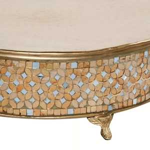 Set of 3 Modern <b>12</b> 16 18 <b>Inch</b> Mosaic <b>Cake</b> <b>Stands</b> Iron <b>Cake</b> Tools by Metal Piece - Product Image 3