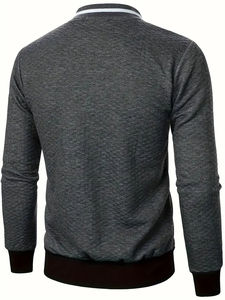 Chaqueta Bomber para Hombre de Último Diseño, Tela de Alta Calidad, Venta en Línea a Precio Económico, Chaqueta para Hombre Transpirable con OEM - Product Image 3