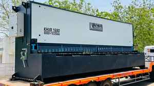 10FT X 12 mm <b>CNC</b> Hydraulic Guillotine Shearing Machine Heavy Duty Steel Plate <b>Cutter</b> for USA Market - Product Image 3