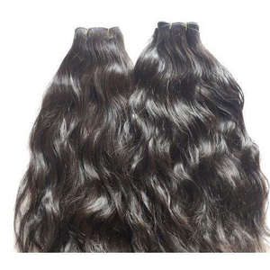 Extensions de cheveux malaisiens brésiliens péruviens vierges du sud de l'Inde tissage bouclé humide et ondulé pour femmes noires 100% cheveux humains - Product Image 1