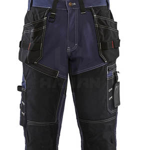 Pantalones DE SEGURIDAD industrial con tiras reflectantes Pantalones de trabajo de alta visibilidad para turnos nocturnos y trabajos en carretera - Product Image 6